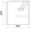 VAN WEZEL 8200V406 Evaporator, air conditioning